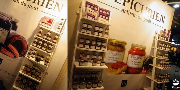 Pain d'aubergines et Perrine cuisine au SIAL avec L'Epicurien