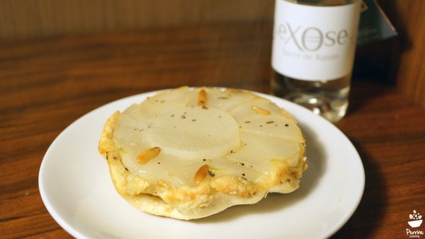 Tatin de navets à l’eXOse, sucre de raisin