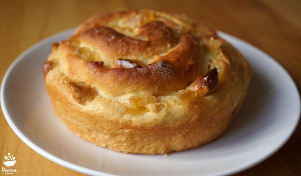 Brioche au gingembre et chocolat blanc {avec les cubes de gingembre cristallisés Love cuisine}