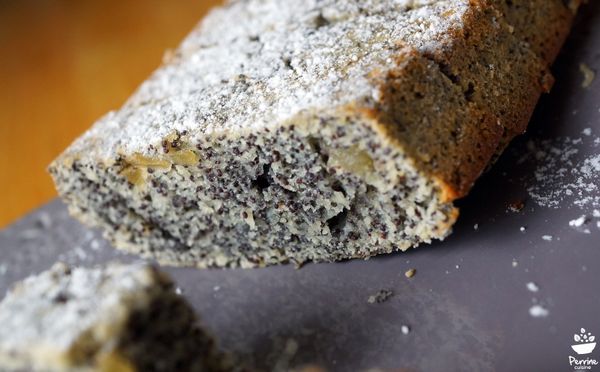 Gâteau au pavot et au gingembre