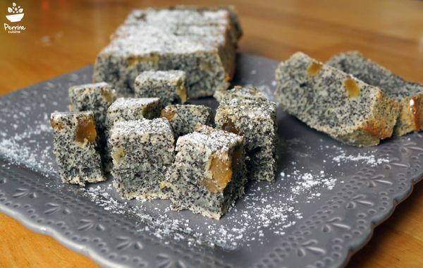 Gâteau au pavot et au gingembre