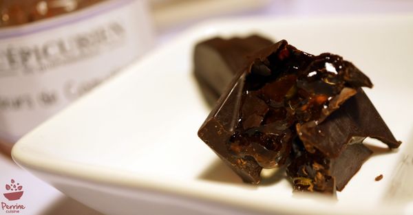 Chocolats aux confits de fleurs et un bon réveillon!