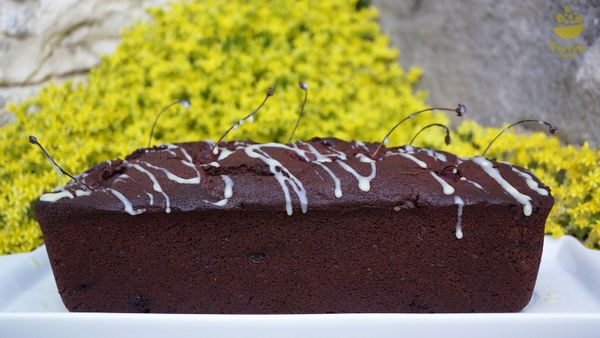 Cake choco-noix aux cerises