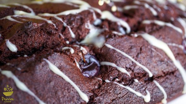 Cake choco-noix aux cerises