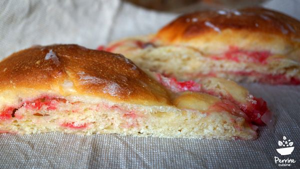 Comme un pain suisse aux pralines roses {à partager}
