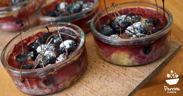 Clafoutis aux cerises {sans lactose, sans gluten}