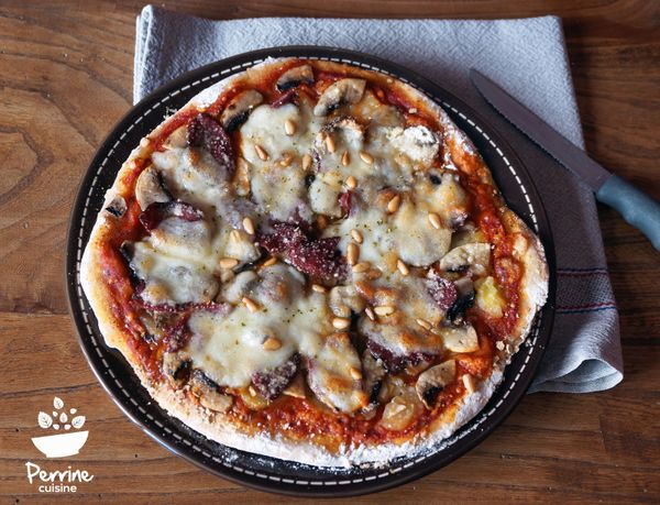Pizza périgourdine