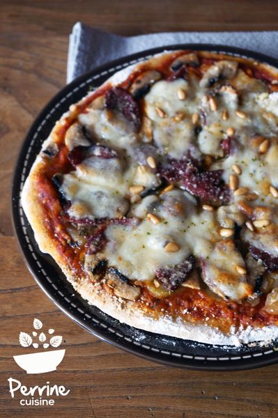 Pizza périgourdine