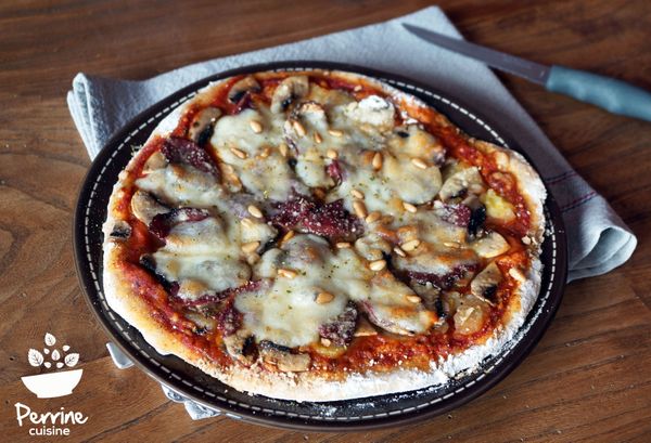 Pizza périgourdine
