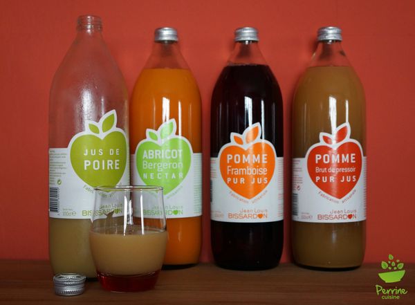 Jus JL Bissardon et "trou normand" fruité sans alcool