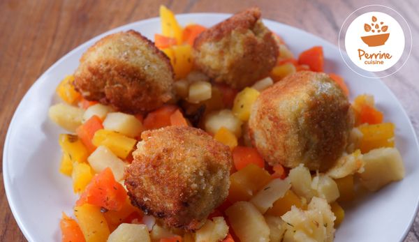 Cromesquis de topinambour au morbier