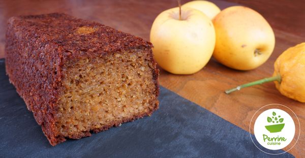 Gâteau aux pommes, gingembre et citron de Menton