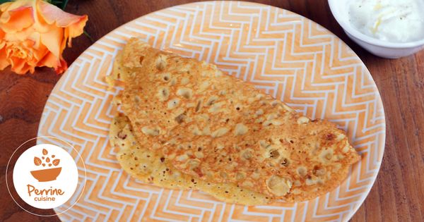 Crêpes aux lentilles corail