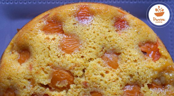 Fondant moelleux à l'abricot et à la confiture