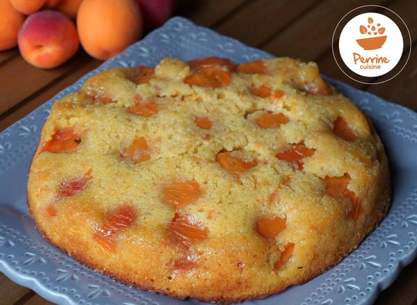Fondant moelleux à l'abricot et à la confiture
