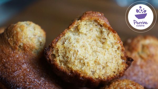 Madeleines complètes au miel