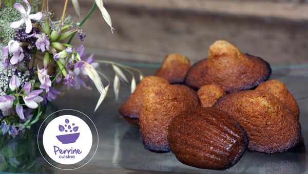 Madeleines complètes au miel