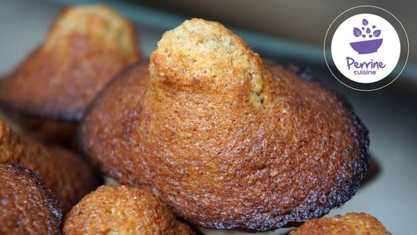 Madeleines complètes au miel