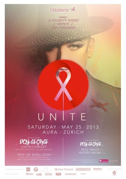 {Event} In Exclusivity for UNITE: BOY GEORGE in Concert in Zürich