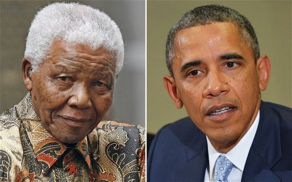 Barack Obama Africa trip overshadowed by Nelson Mandela