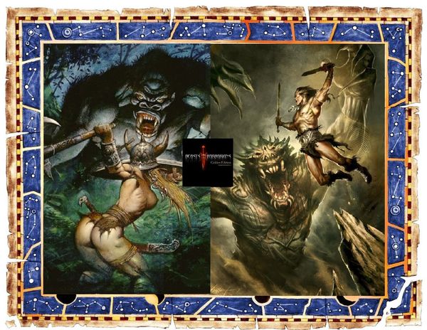 Des écrans coté joueur pour Beast & Barbarians