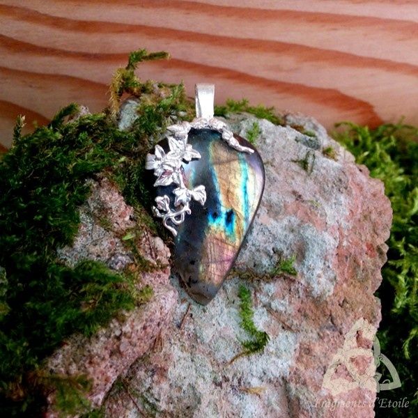 Pendentif Sylvae - Labradorite