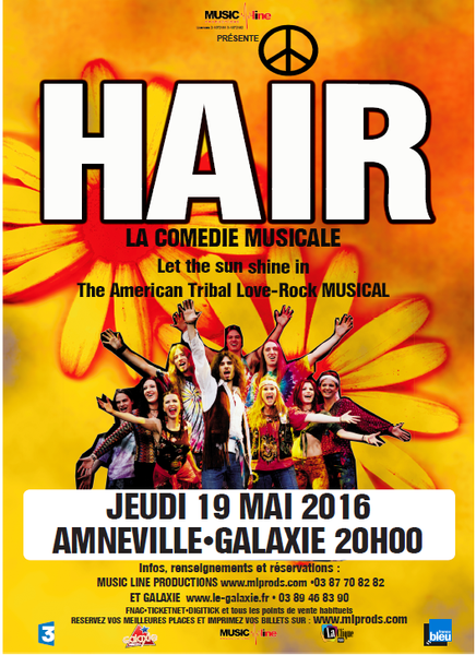 Galaxie d'Amnévile HAIR le 19 mai