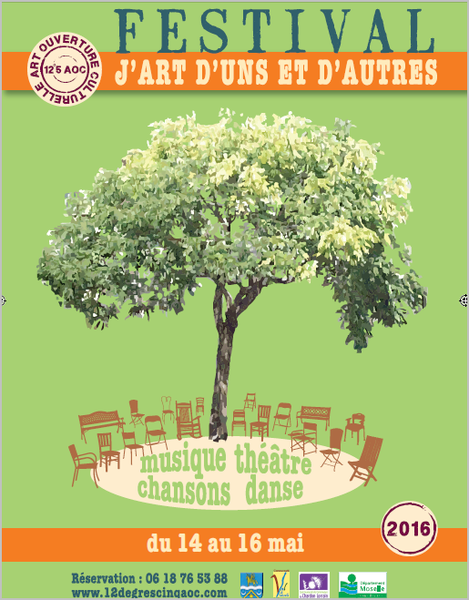 Novéant sur Moselle festival J'Art d'Uns et d'Autres du 14 au 16 Mai