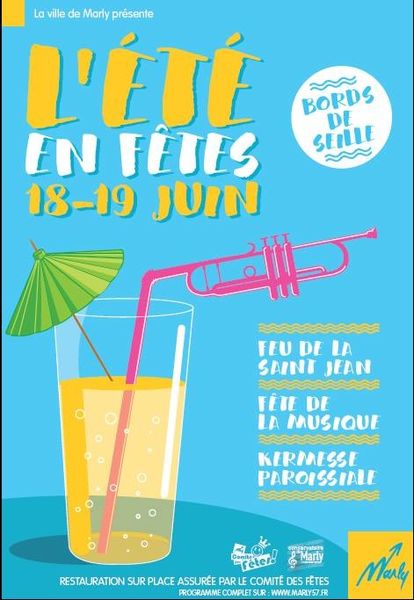 Marly Un week end de fête en bords de seille 18 et 19 juin