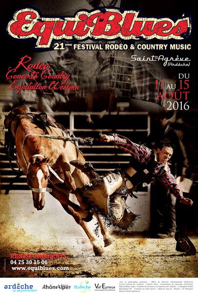 Saint-agrève ( Ardèche 07 ) EQUIBLUES du 11 au 15 août 2016