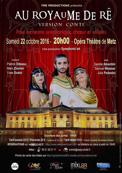Metz AU ROYAUME DE RÊ Le samedi 22 octobre 2016
