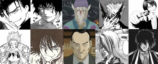 TOP 10 des psychopathes de manga les plus stylés