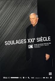 Pierre Soulages au Musée des Beaux Arts de Lyon...