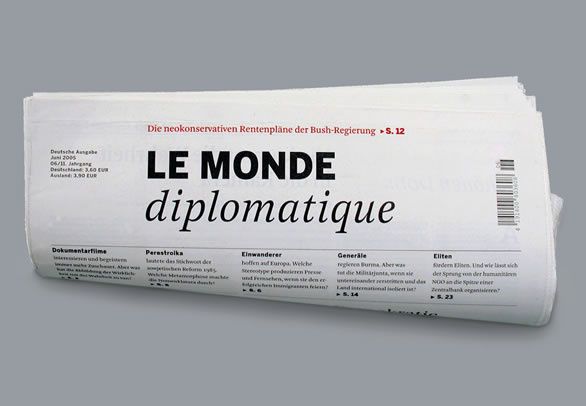 SOUTENIR LE MONDE DIPLOMATIQUE (pour avoir une presse libre, indépendante proposant des analyses et des points de vue différents)