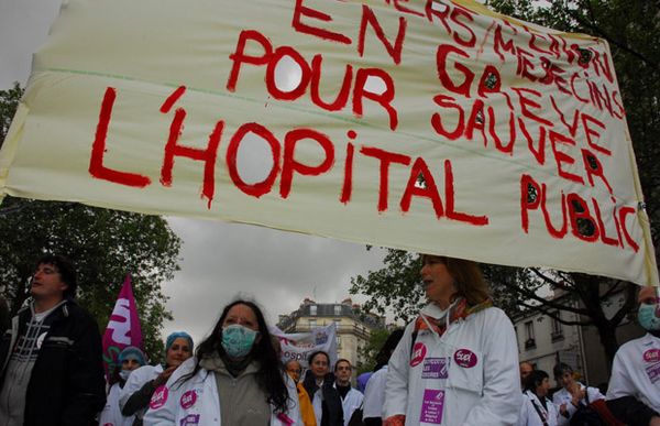 Tract unitaire : "Notre Santé en Danger !"