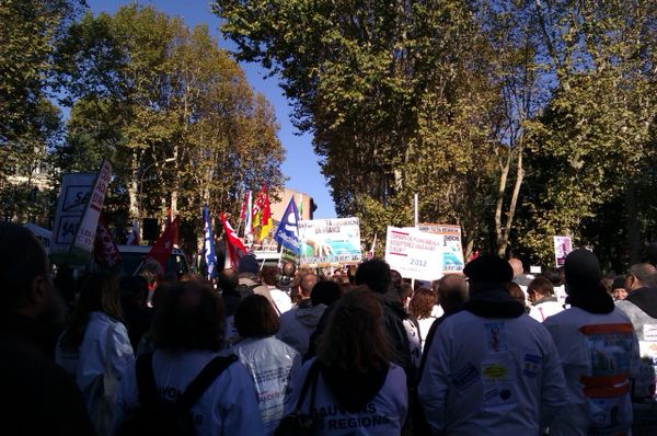Contre congrès du PS : manifestation à Toulouse.