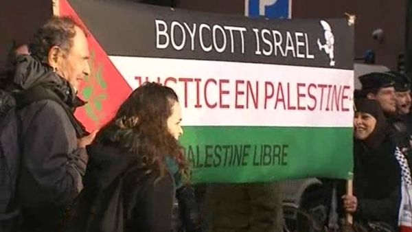 Manifestation à Toulouse contre des entreprises israéliennes