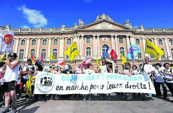 La grande marche des chômeurs