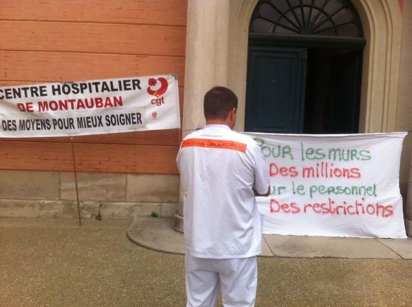 Hôpital de Montauban : seule la lutte paye!