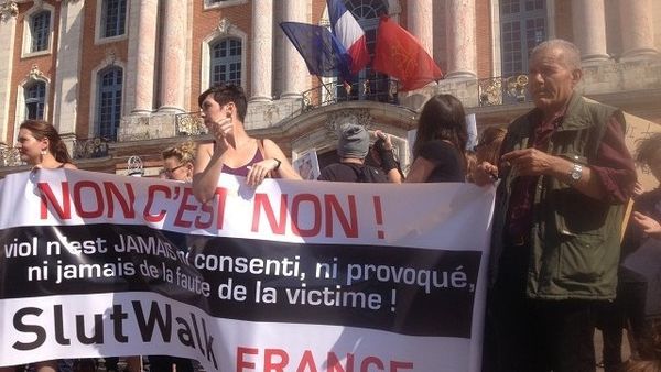 "Marche des salopes" à Toulouse contre les agressions sexuelles et le sexisme