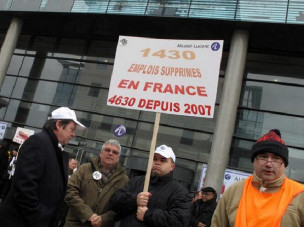 Alcatel-Lucent va supprimer 15.000 emplois dont 900 en France