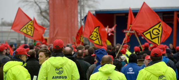 Airbus Group détaille lundi son plan de 5.800 suppressions d'emplois