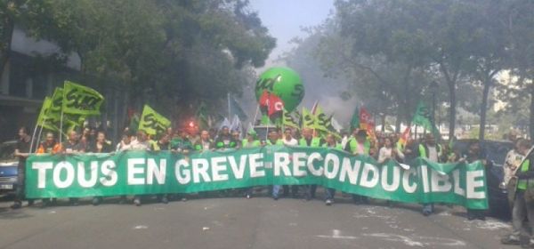 Mobilisation pour le système ferroviaire public