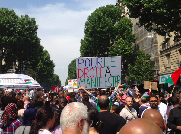 A Barbès, manifestation interdite et souricière policière