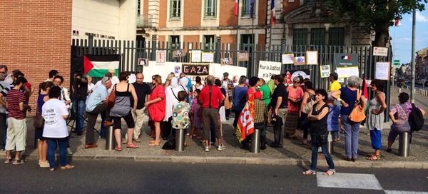 Palestine : rassemblement le 13 aout