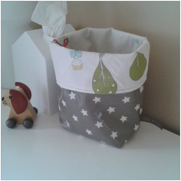 Petits paniers de rangements réversibles!
