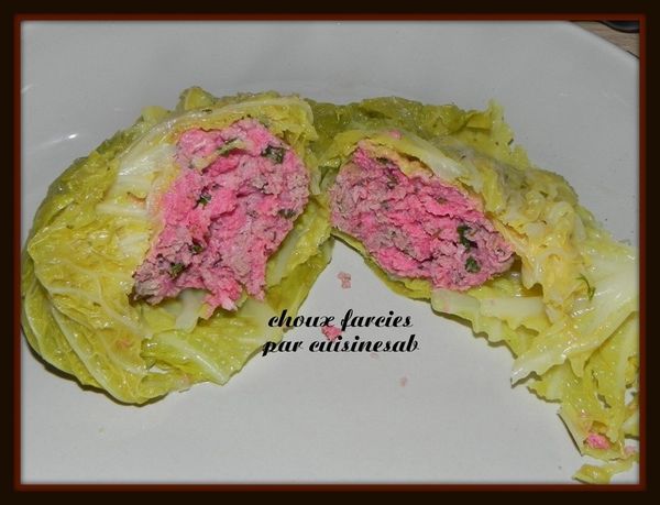 choux farcies au cookéo