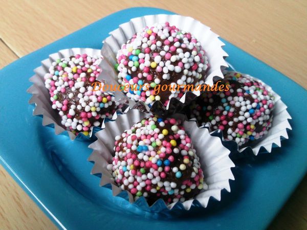 Truffes multicolores