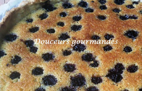 Tarte amandine aux mûres