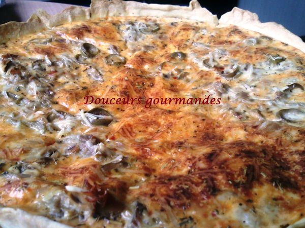 Tarte au thon méridionale